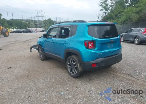 2020 Jeep Renegade Latitude 4X4 from USA, damaged, VIN ZACNJBBB5LPL91428